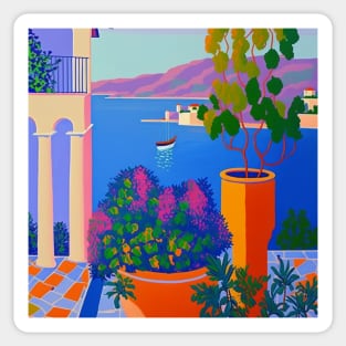 Days in Capri Sticker